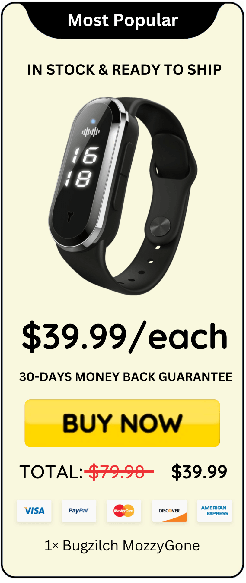 Bugzilch MozzyGone offer price