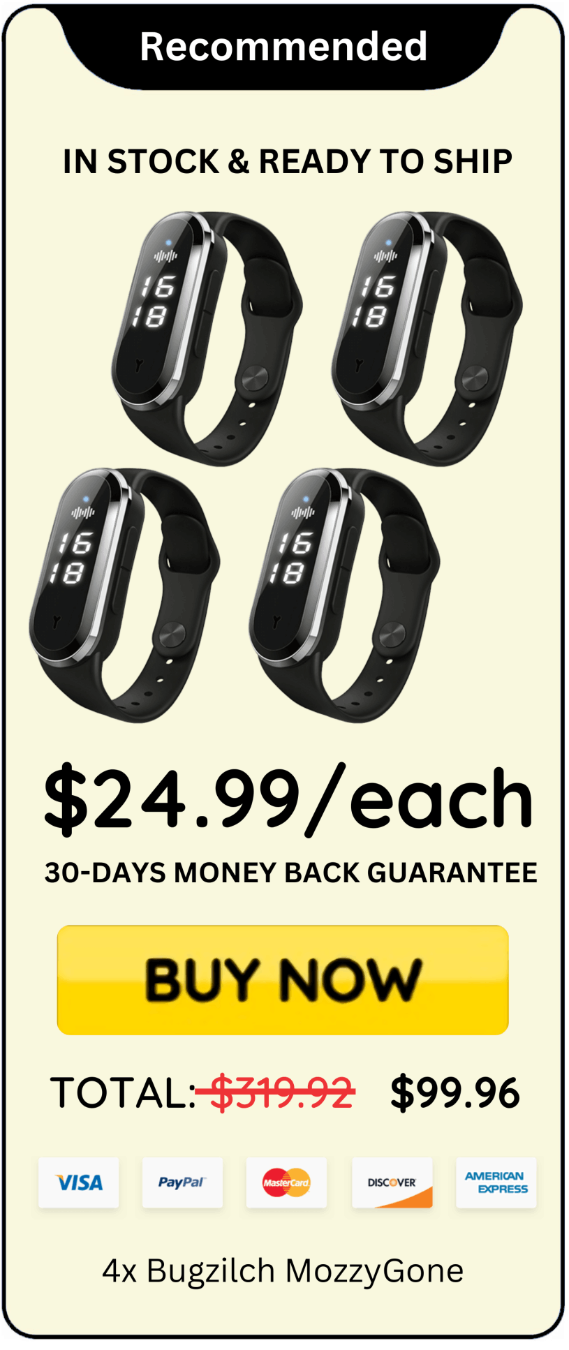 Bugzilch MozzyGone offer price